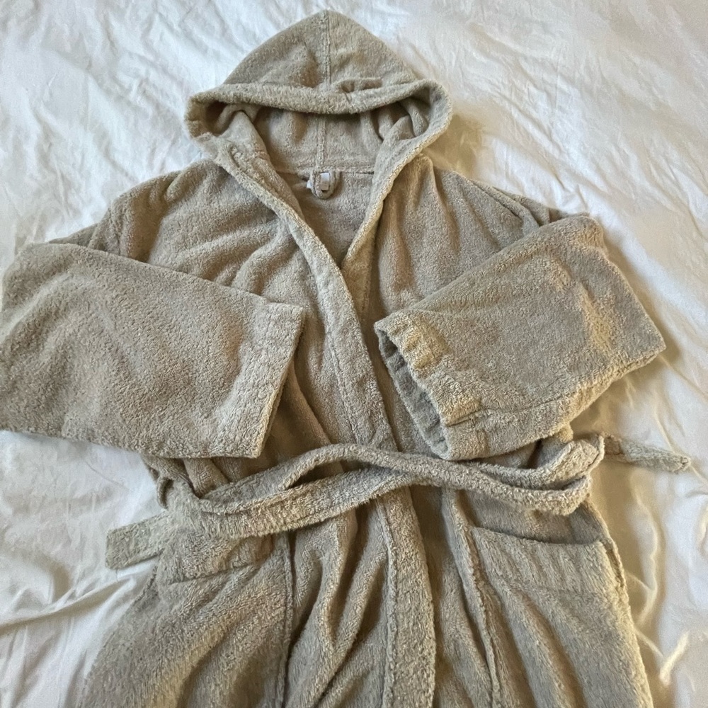 Frette Italy Hooded Terry Bath Robe L/XL EpoC!